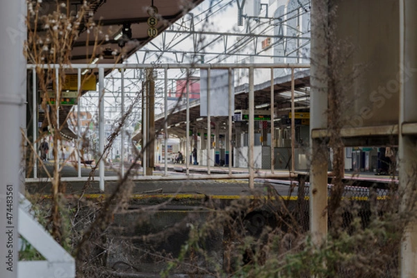 Obraz 東武赤塚駅周辺の風景　赤塚、板橋区、東京、日本