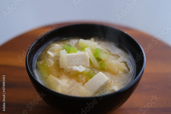 Fototapeta 豆腐の味噌汁