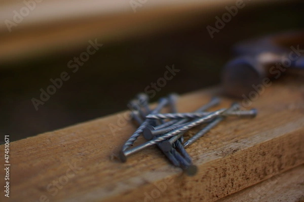 Obraz hammer and nails