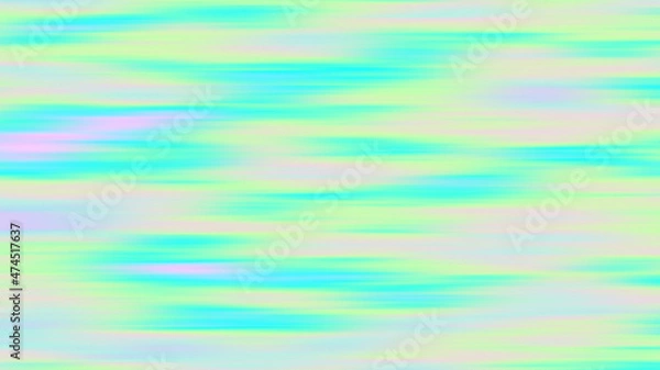 Obraz パステルカラーのホログラフィックグラデーション背景