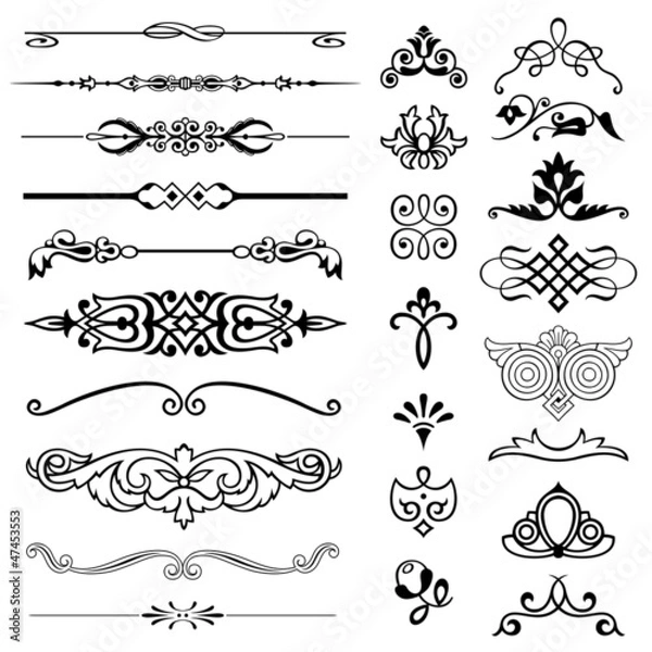 Obraz Design elements