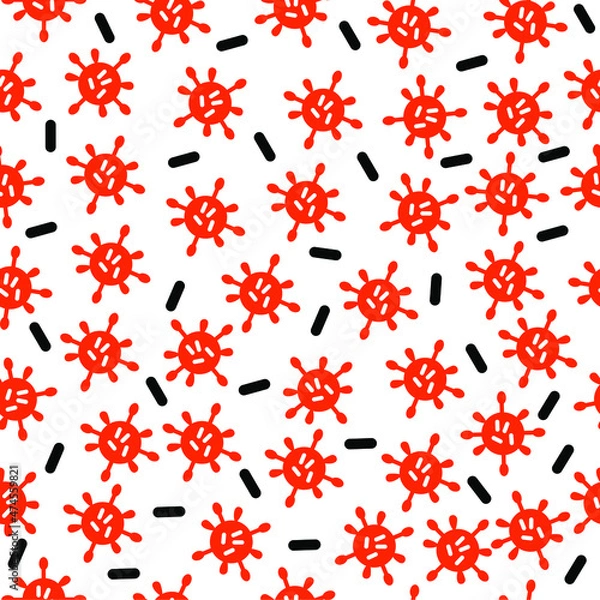 Obraz seamless pattern with hearts