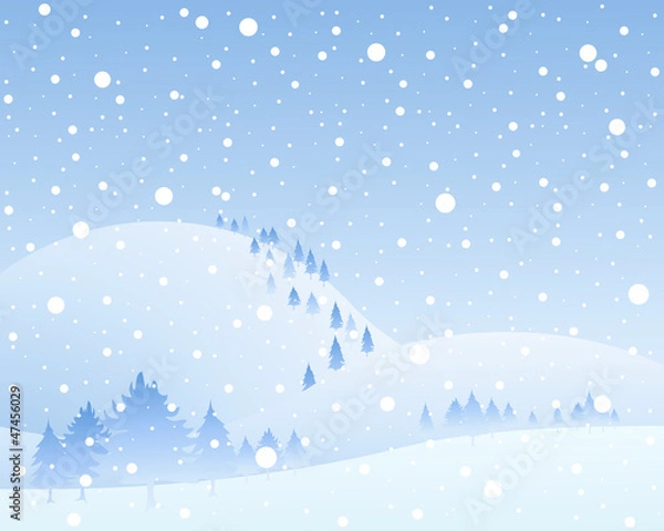 Fototapeta frozen background