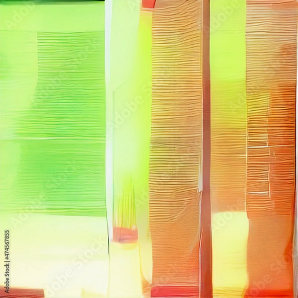 Fototapeta Watercolor Ombre Texture Painting Minimal Stripes Color-Blocking Graphic Pattern Shading Vibrant Minimalism Pastel Paper Texture Canvas Background Backdrop Pattern Graphic Grunge Vintage Old Parchment