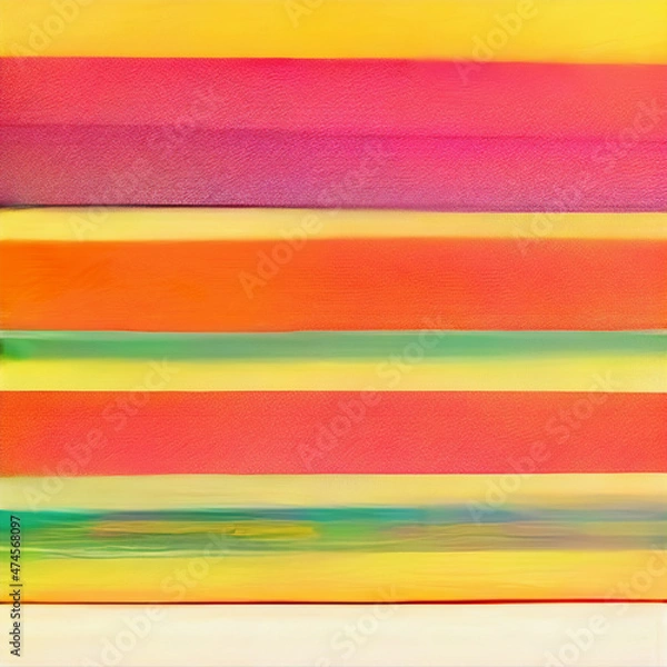 Fototapeta Watercolor Ombre Texture Painting Minimal Stripes Color-Blocking Graphic Pattern Shading Vibrant Minimalism Pastel Paper Texture Canvas Background Backdrop Pattern Graphic Grunge Vintage Old Parchment