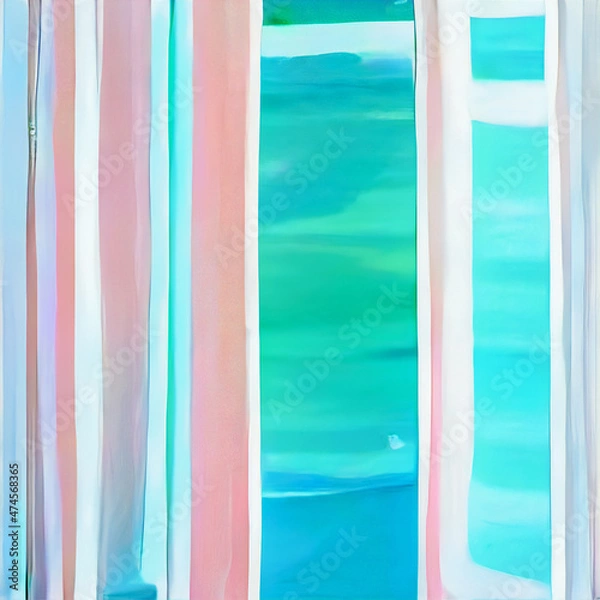 Fototapeta Watercolor Ombre Texture Painting Minimal Stripes Color-Blocking Graphic Pattern Shading Vibrant Minimalism Pastel Paper Texture Canvas Background Backdrop Pattern Graphic Grunge Vintage Old Parchment