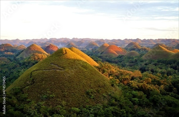 Obraz Chocolate Hills, Bohol, Philippines