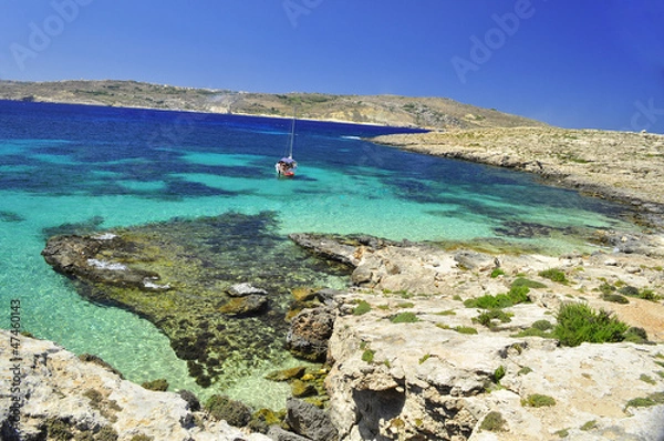 Obraz Blue Lagoon (Comino)