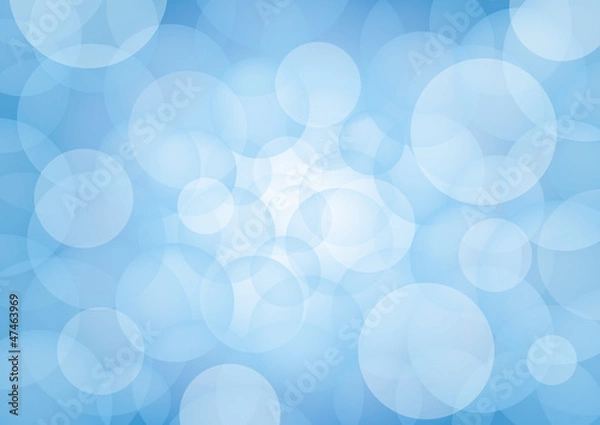 Fototapeta bluish circles