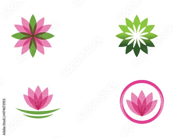 Fototapeta green leaf logo