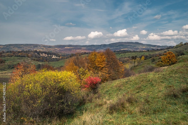 Obraz autumn in the mountains