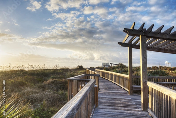 Obraz Boardwalk in Satellite Beach