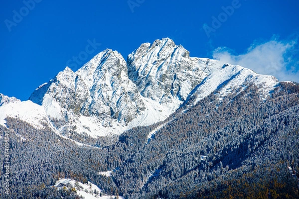 Obraz Sarntaler Alpen z Ifinger 2563 m / South Tyrol Bolzano