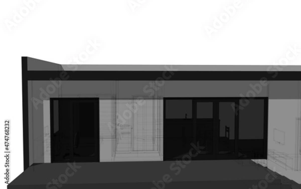 Fototapeta black and white