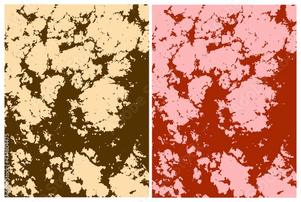 Obraz The  mottled texture colorway background vector sketch