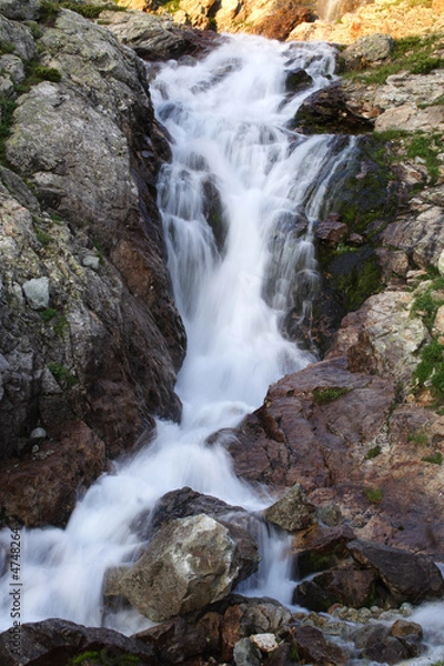 Fototapeta mountain waterfall