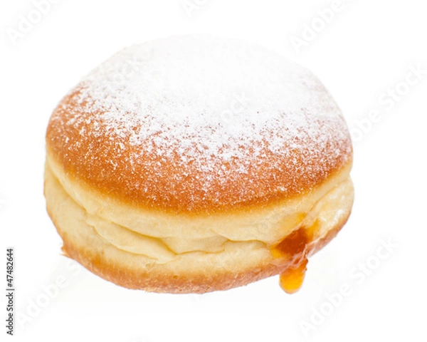 Fototapeta Krapfen mit Staubzucker