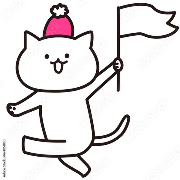 Fototapeta 加工ok　ねこ素材No.93 ガイド