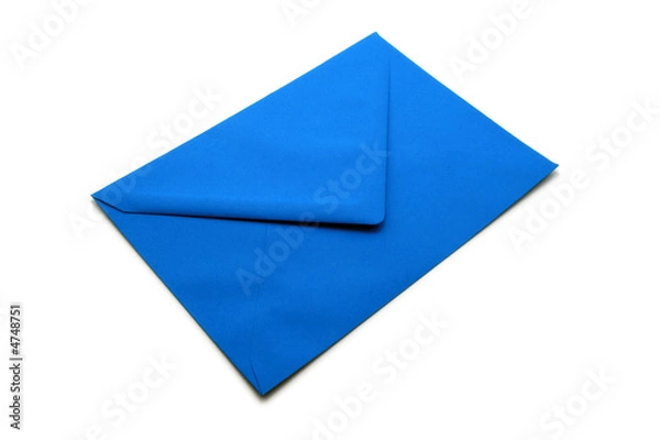 Fototapeta Blue envelope