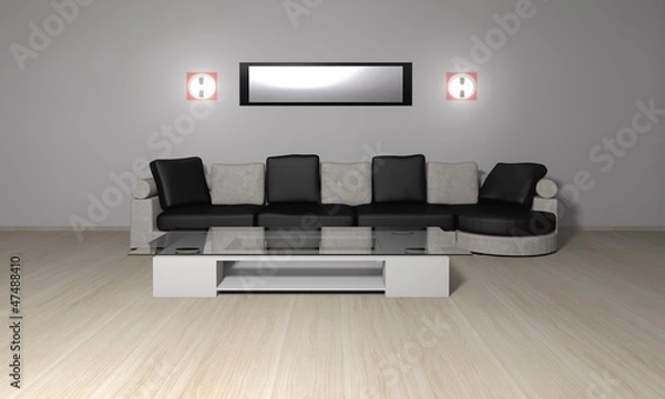 Obraz Designer Möblierung