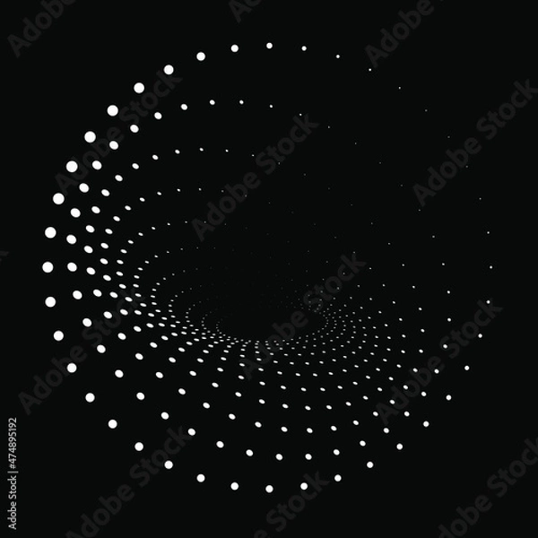 Obraz Abstract background halftone pattern, vector illustration and design.