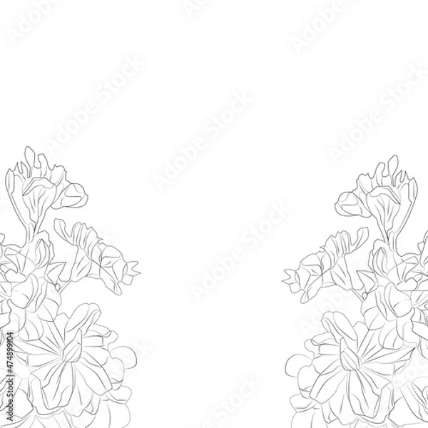 Fototapeta Flower background