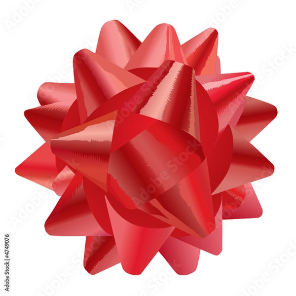 Fototapeta Gift Bow (vector or XXL jpeg image)