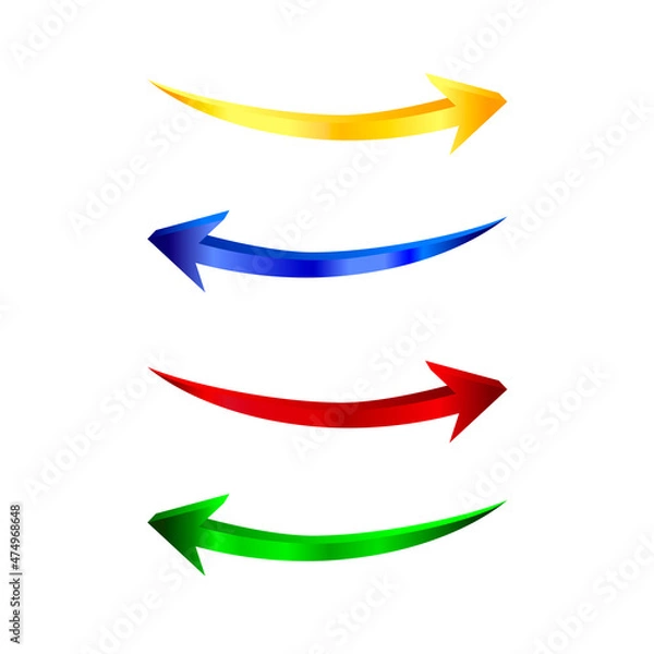 Fototapeta Arrow Icon Set