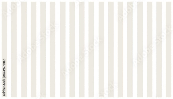 Fototapeta Tan and white stripes running vertically across frame. Stripes have blurred on edge. Antique, neutral, abstract background. Copy space.