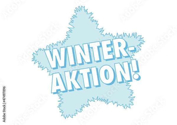 Obraz Winter-Aktion!