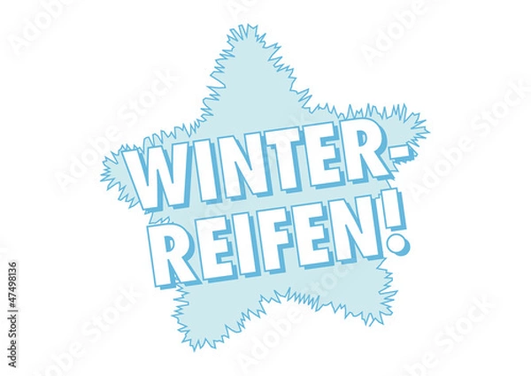 Obraz Winter-Reifen!