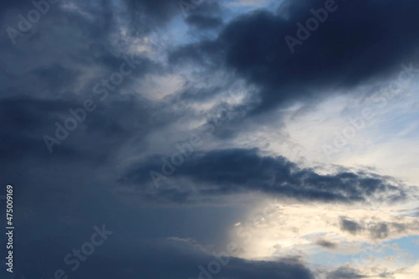 Fototapeta Evening Sky Replacement Texture