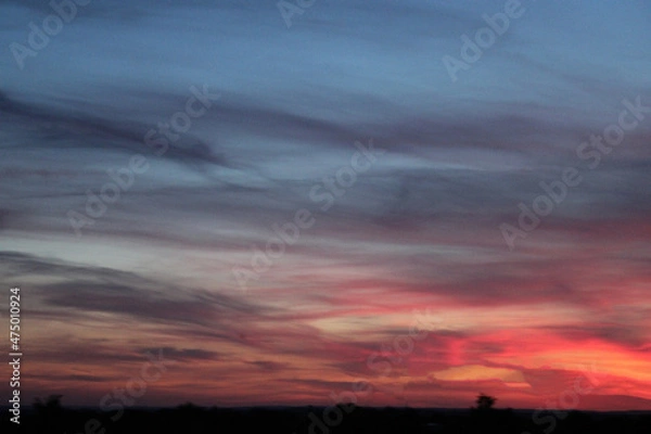 Fototapeta Evening Sky Replacement Texture