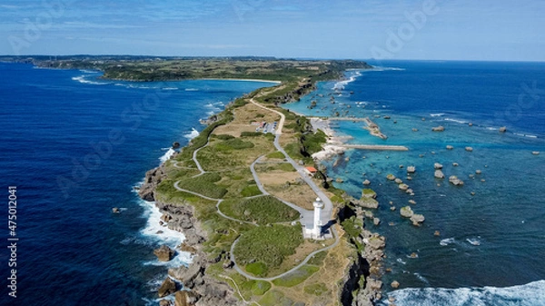 Obraz 宮古島　空撮