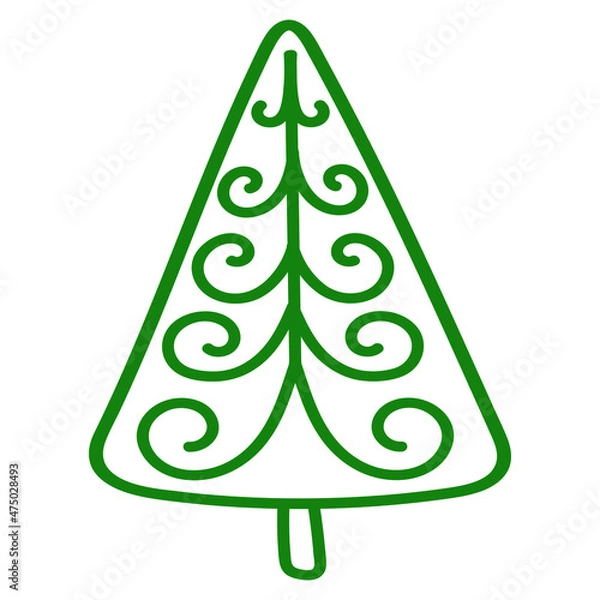 Obraz Christmas tree