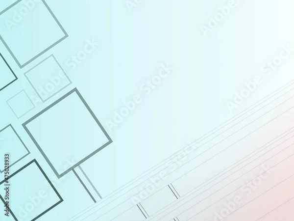 Obraz abstract background with squares