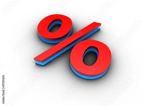 Obraz Prozent 3D