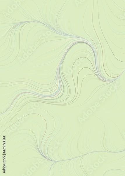 Fototapeta Abstract Perlin Noise Geometric Pattern generative computational art illustration