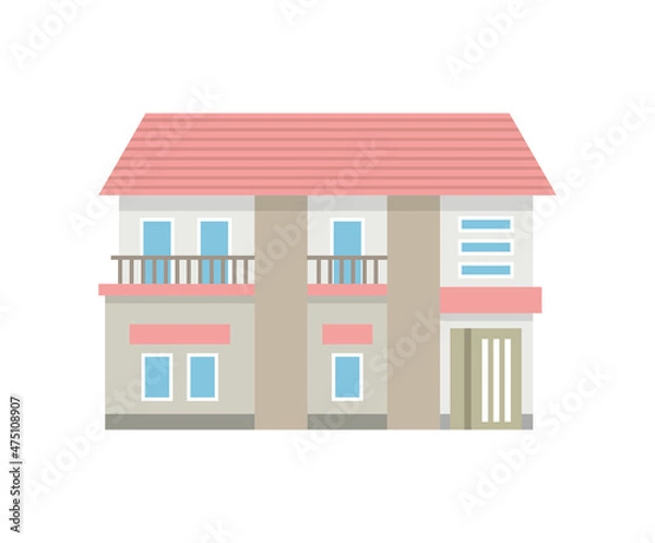 Fototapeta 家　イラスト