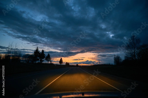 Obraz Vehicle movement on the highway