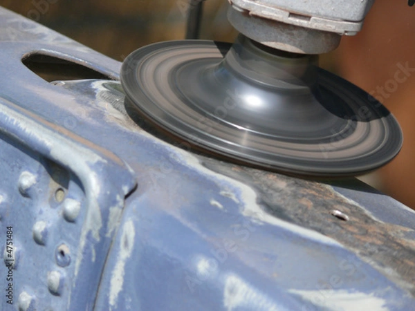 Fototapeta Tellerschleifer