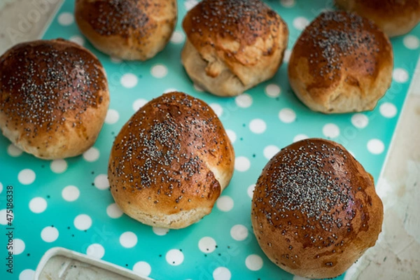 Fototapeta domowe bułeczki