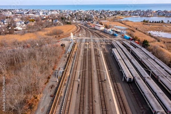Fototapeta new jersey transit