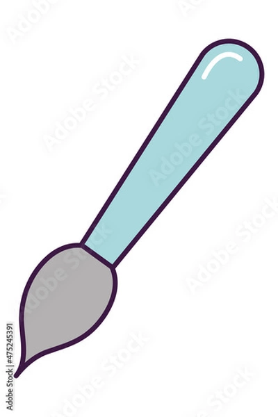 Fototapeta paint brush icon