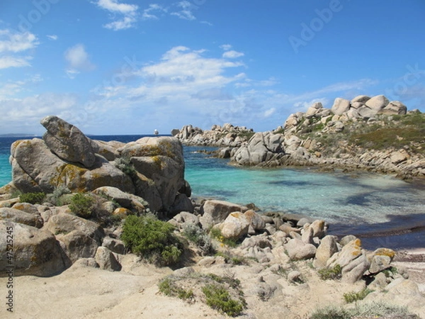 Obraz Lavezzi Insel bei Korsika, Frankreich