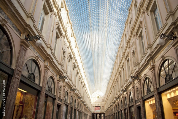 Obraz Galeria Saint Hubert w Brukseli (Belgia)