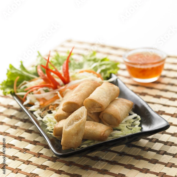 Obraz spring rolls