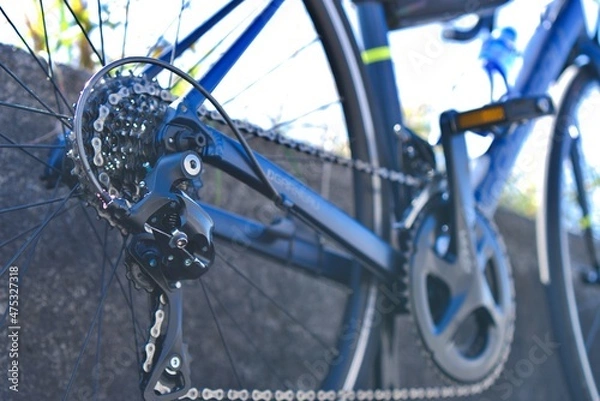 Fototapeta ロードバイクのコンポーネント