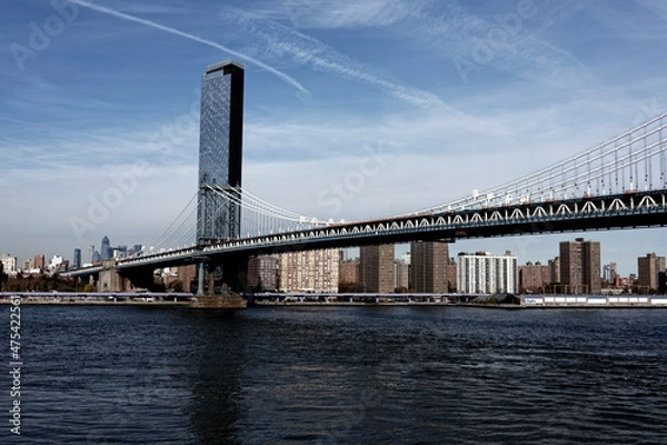 Fototapeta bridge over river