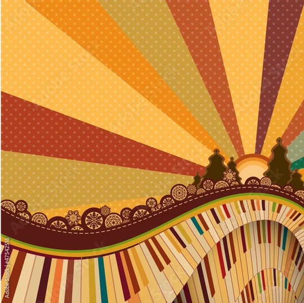 Obraz Christmas background